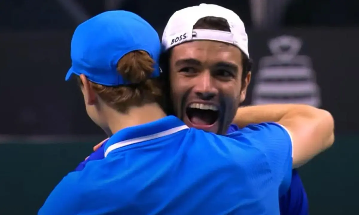 Coppa Davis, Sinner e Berrettini regalano la vittoria all'Italia