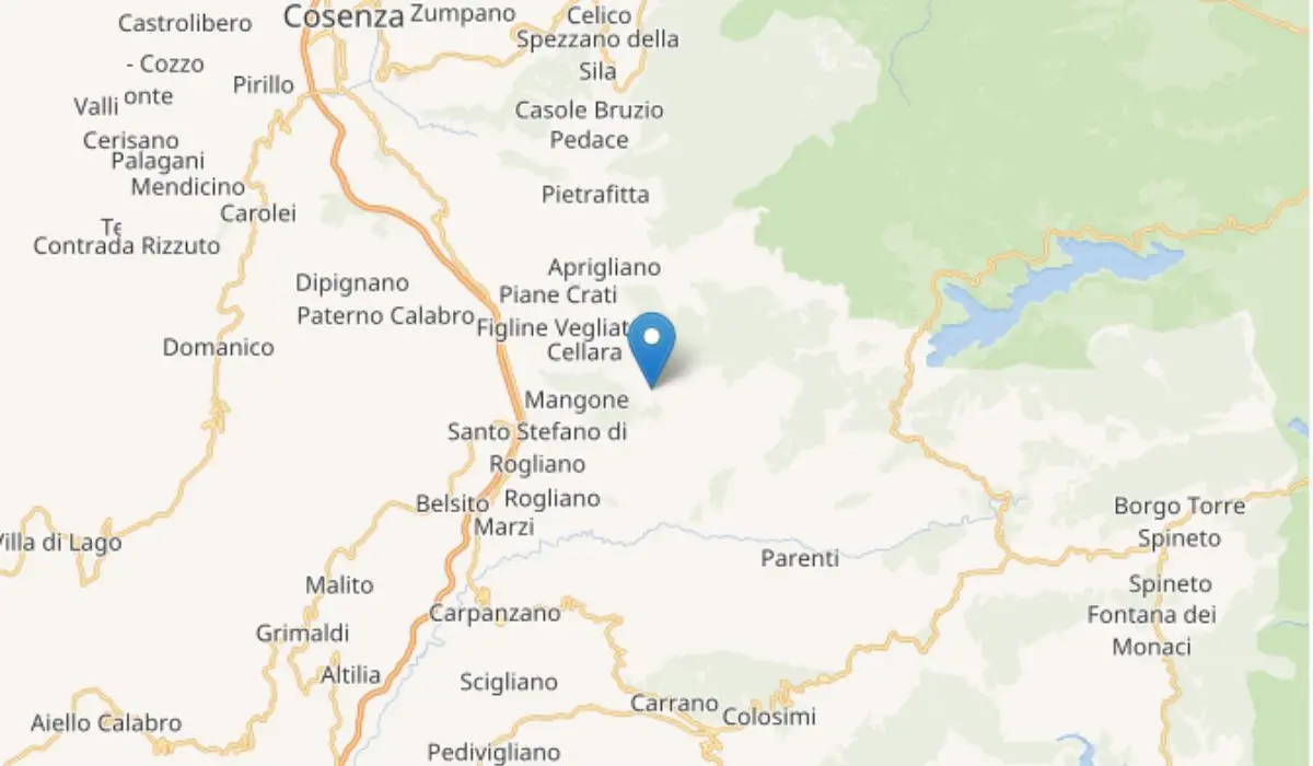 Valle del Savuto, dopo la scossa di 4.2 oltre 30 terremoti di lieve entità
