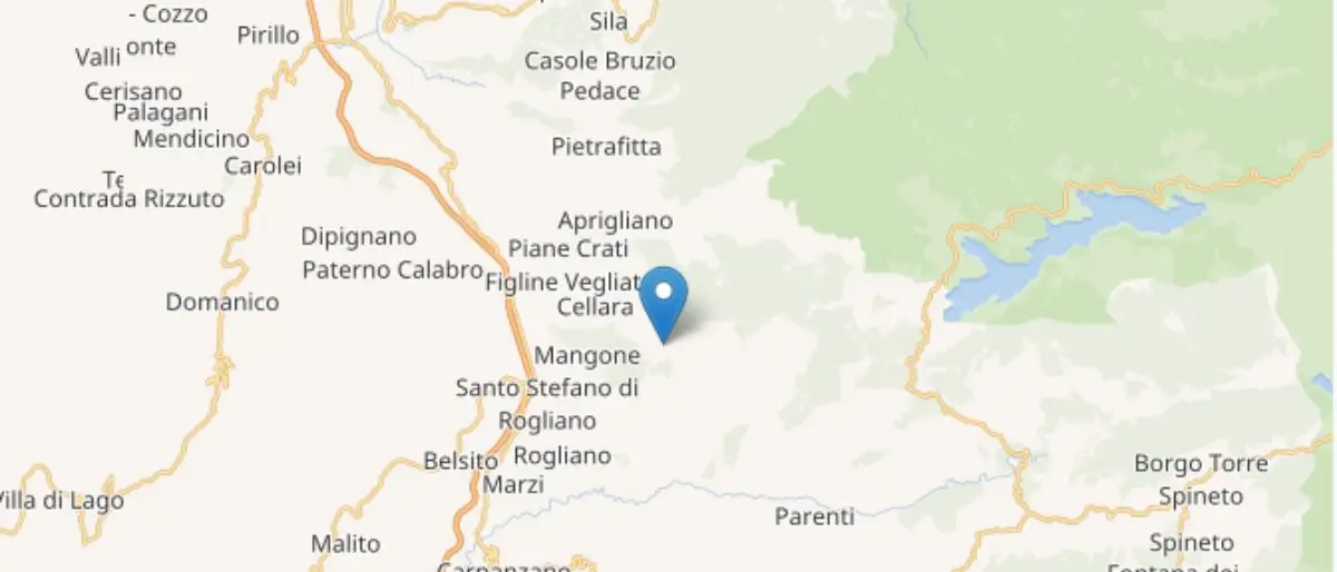 Valle del Savuto, dopo la scossa di 4.2 oltre 30 terremoti di lieve entità