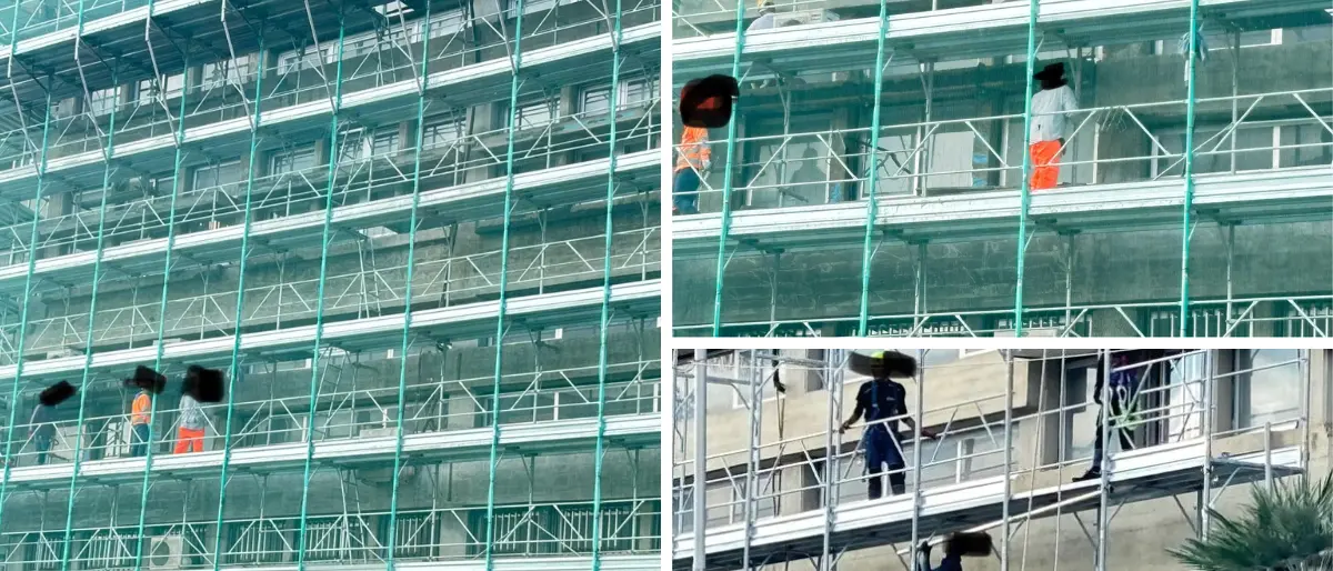 Lavori al Tribunale di Cosenza, la Fiom: «Mancano i dispositivi di sicurezza, denunciamo»