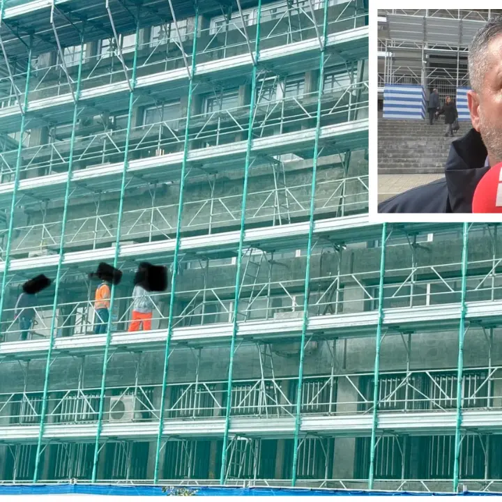 Lavori al Tribunale senza dispositivi di sicurezza, Calabrone (FIOM Cgil): «Che accada qui dà ancora più fastidio»