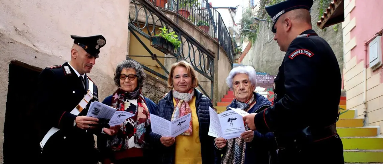 A Luzzi, Torano Castello e Rose incontro con i Carabinieri per prevenire le truffe agli anziani