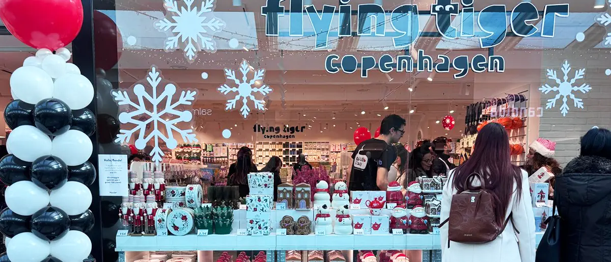 Rende, aperto Flying Tiger, ed è già febbre da regali