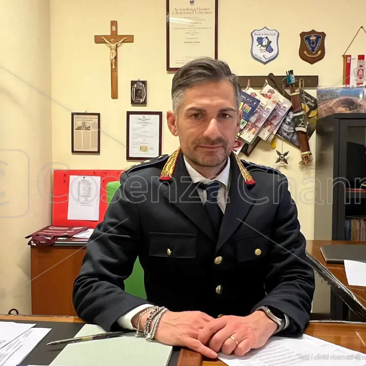 Rende, il nuovo comandante dei vigili De Silva: «Dal mio arrivo triplicate le sanzioni»