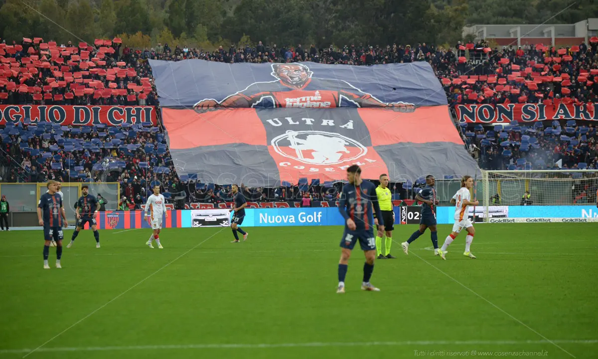 Cosenza-Catanzaro 1-1: il tabellino del derby