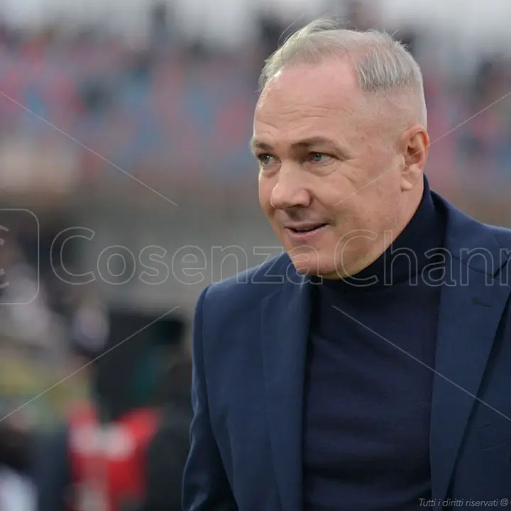 Alvini: «Cosenza capolavoro, l'abbiamo pareggiata insieme ai tifosi»