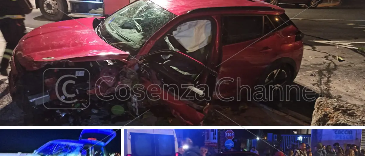 Incidente a Campora San Giovanni, tre feriti in uno scontro rocambolesco