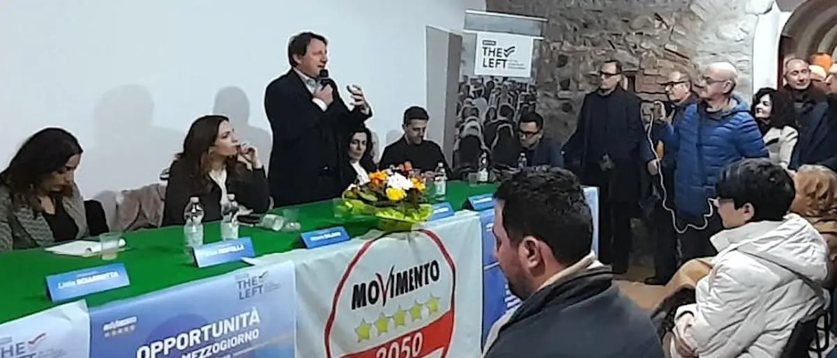 Pasquale Tridico a Corigliano Rossano, focus sui problemi della regione