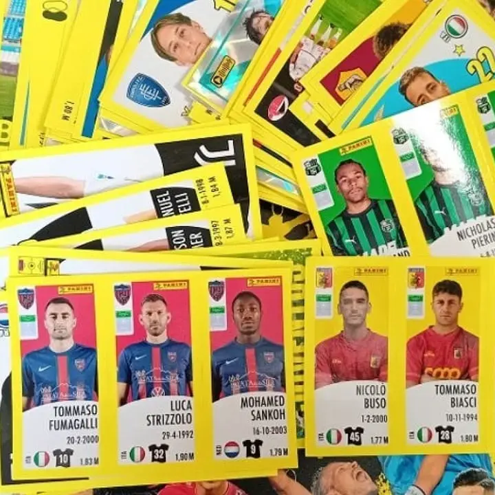 Figurine Panini: le novità di quest'anno arrivano anche per il Cosenza