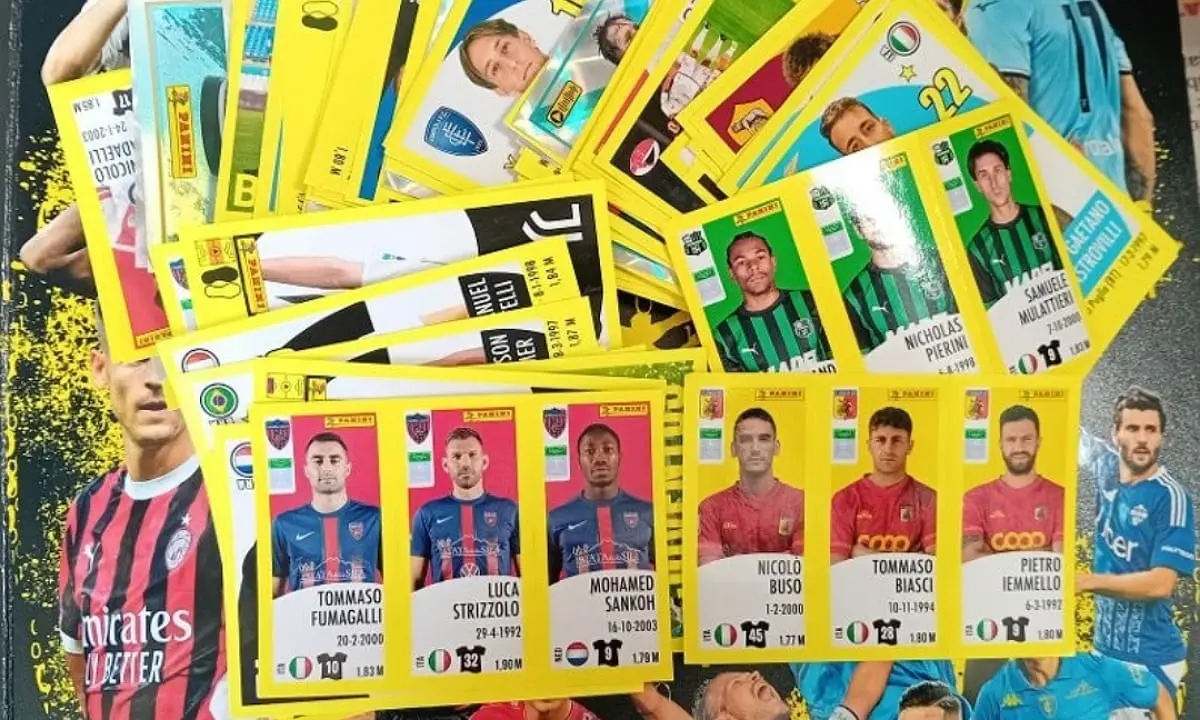 Figurine Panini: le novità di quest'anno arrivano anche per il Cosenza