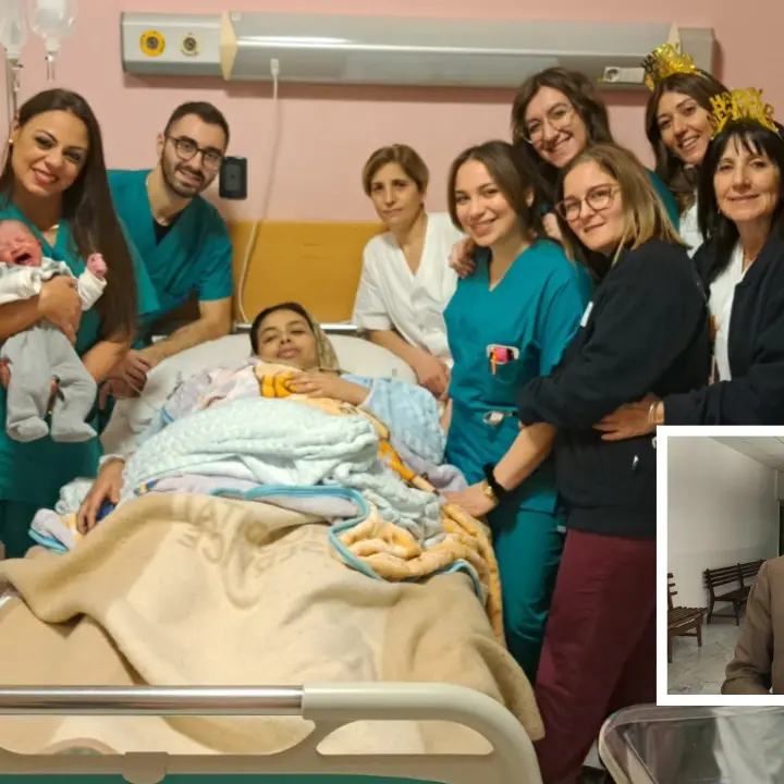 Primo bambino nato nel 2025, ecco gli auguri del sindaco Franz Caruso