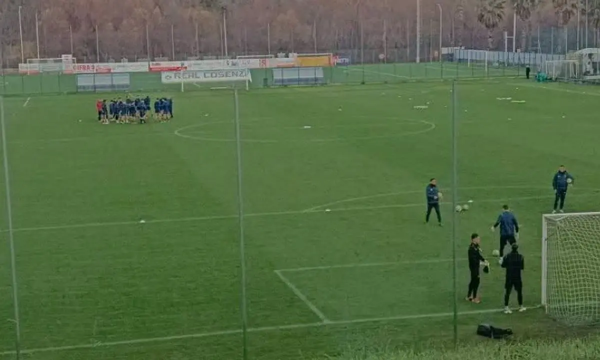 Cosenza, accontentato Alvini: la squadra si allena dal Real Cosenza
