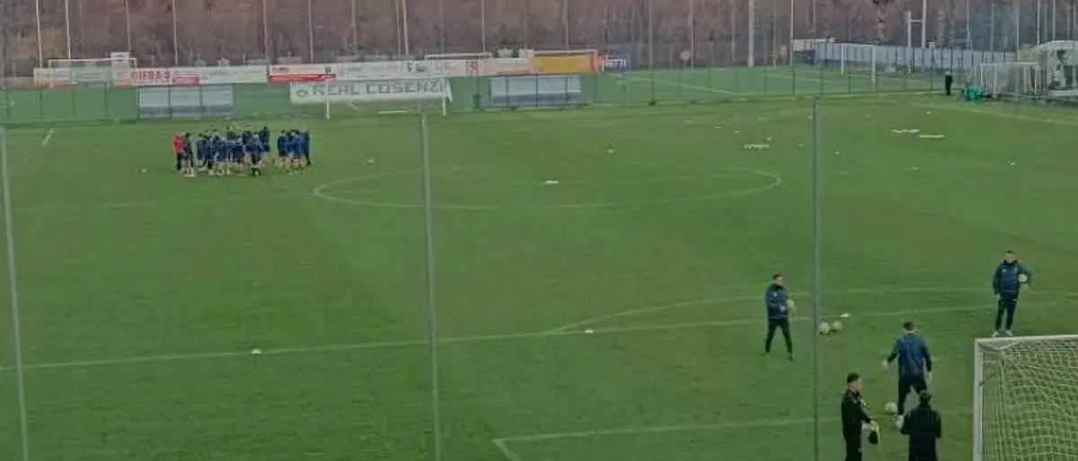 Cosenza, accontentato Alvini: la squadra si allena dal Real Cosenza