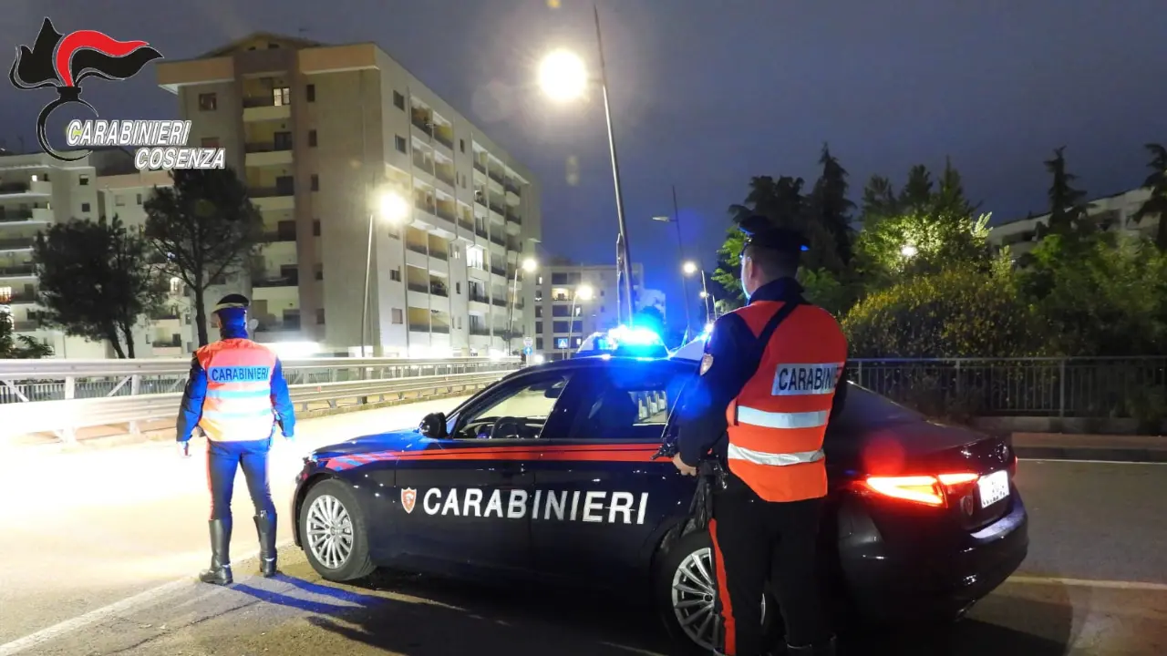 Teneva segregata l'ex compagna, arrestato cinquantacinquenne a Luzzi per sequestro di persona