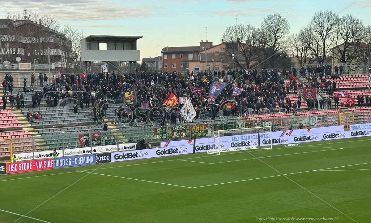 Cremonese-Cosenza 3-1: il tabellino del match