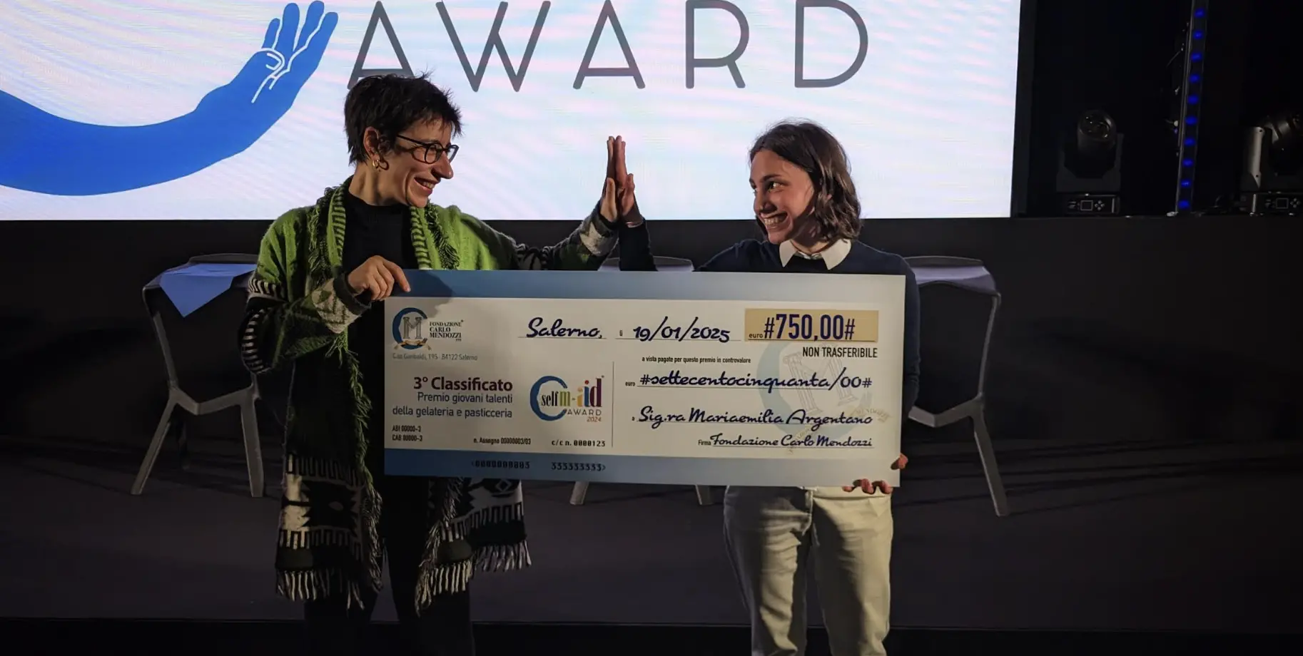 Emi’s Bakery di Castrovillari premiata al Self M-Aid Award, la fiera delle eccellenze gastronomiche