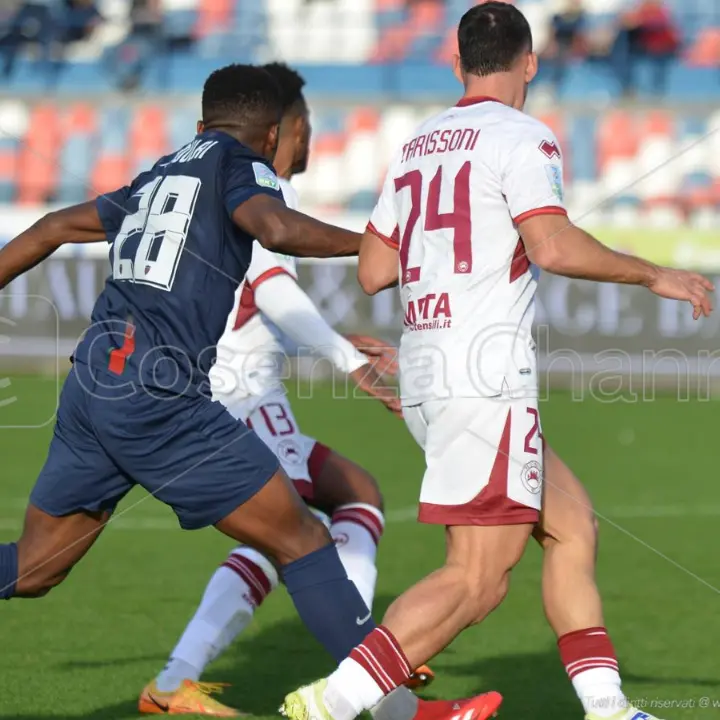 Cosenza-Cittadella 0-1, il tabellino della partita