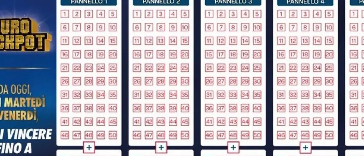 Paola, 666mila euro vinti con tre \"5+1\" al concorso Eurojackpot