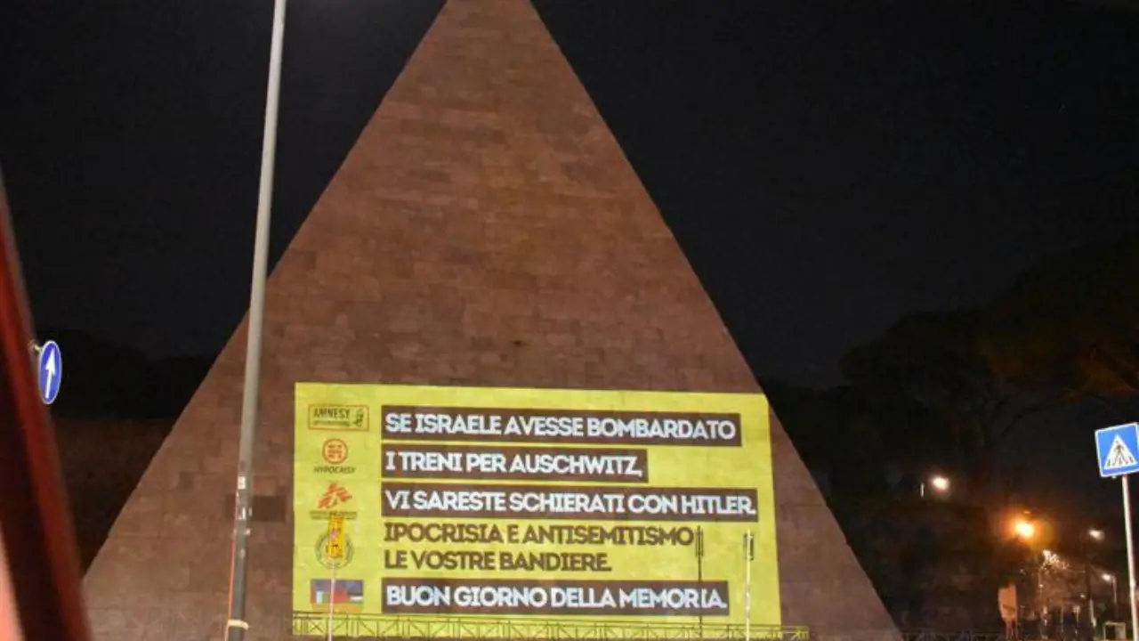 Giorno della Memoria, scritta shock contro ANPI e ONG