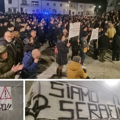 San Giovanni in Fiore in piazza per Serafino Congi: duemila persone chiedono il diritto alla sanità