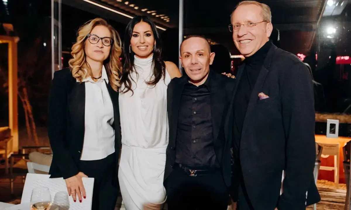 Cena di beneficenza al Riva, ospite d'onore Elisabetta Gregoraci: ecco le foto
