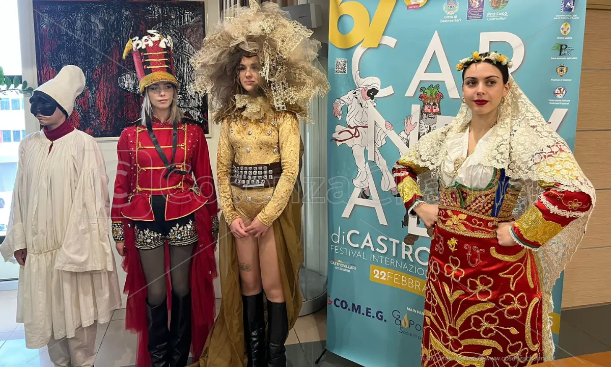 Carnevale di Castrovillari, svelato il manifesto della 67ª edizione