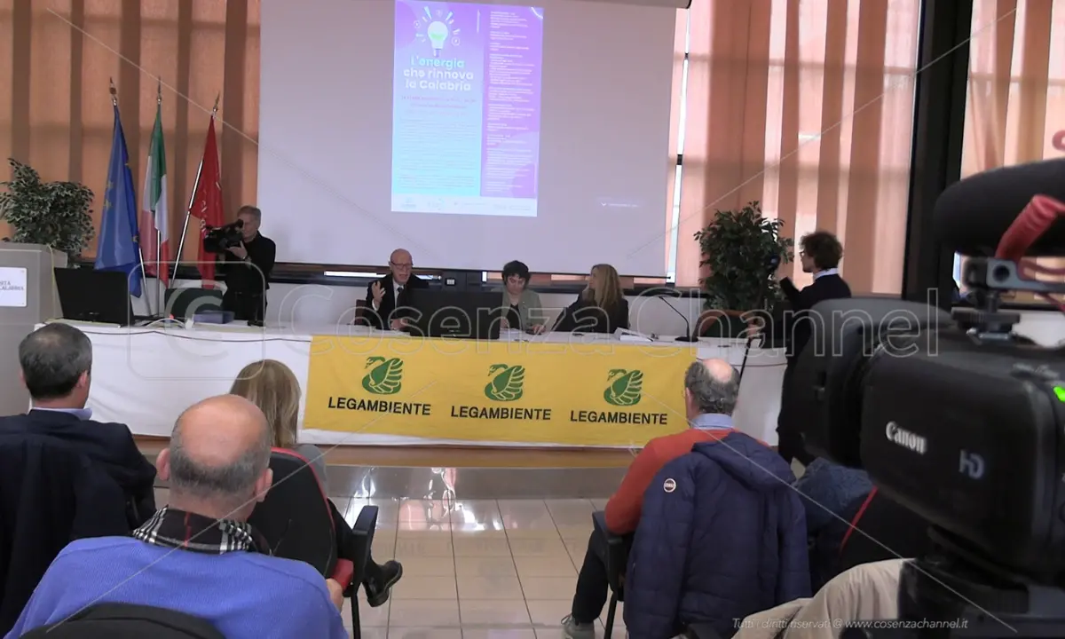 All'Unical con Legambiente si discute di energie rinnovabili in Calabria