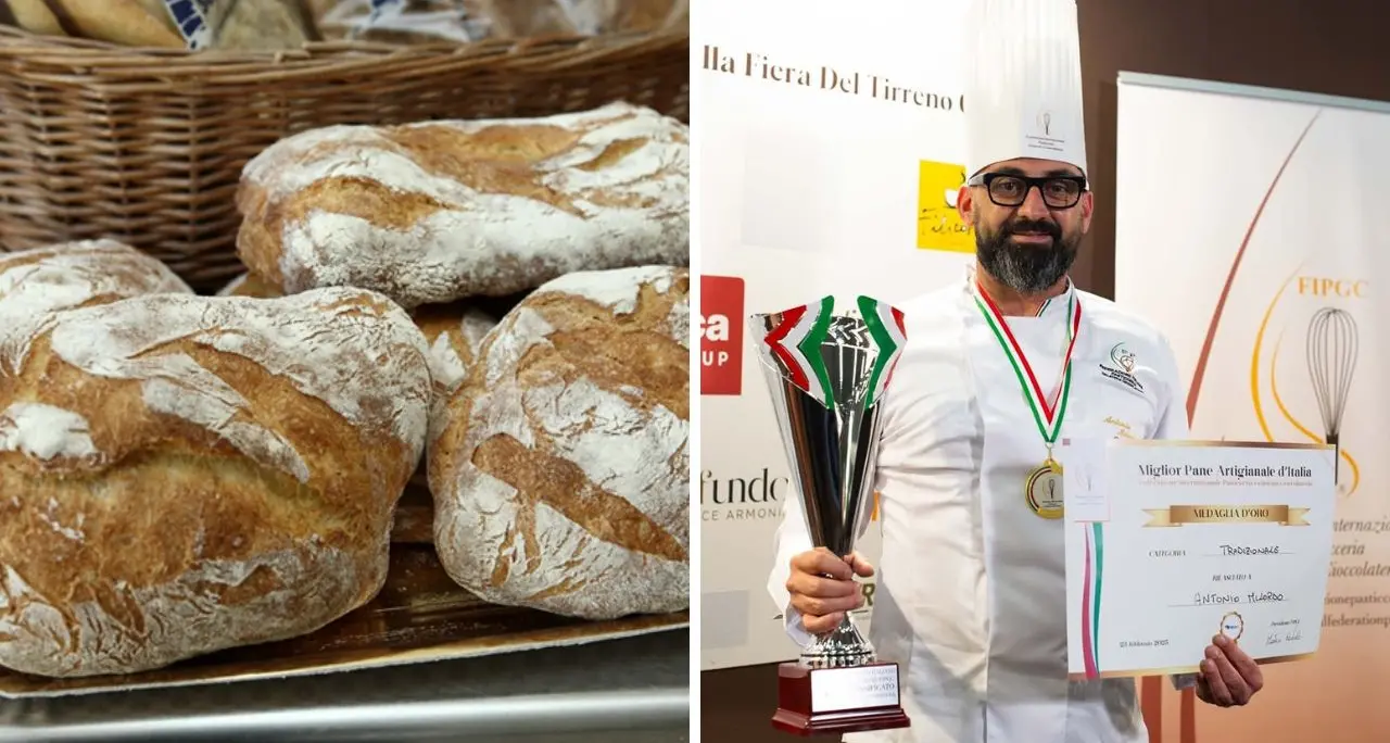 È di Acri il miglior pane tradizionale d'Italia: il “peanu e na vota” premiato in Toscana