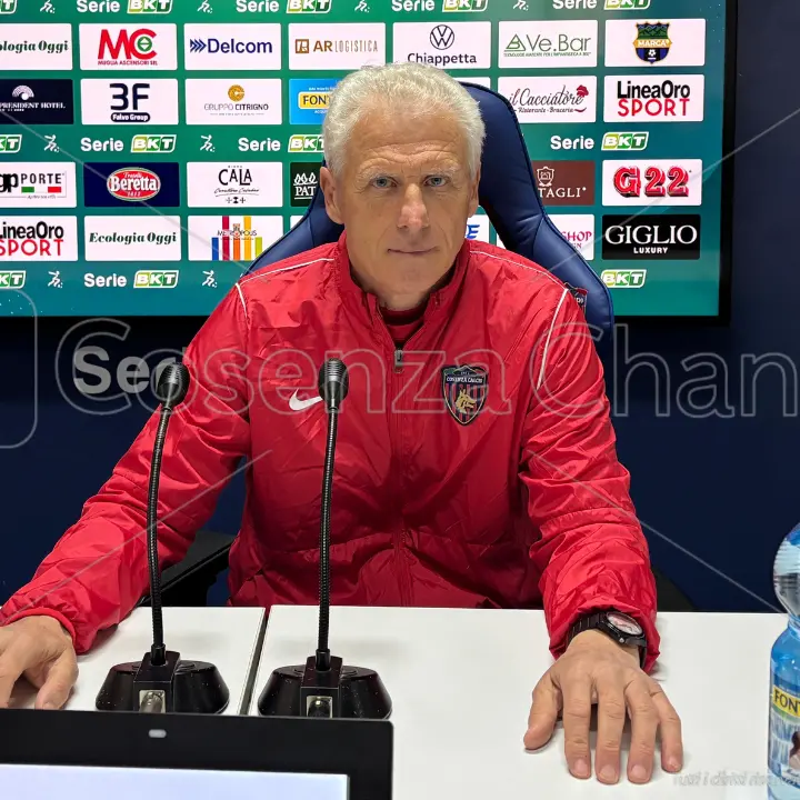 Tortelli: «Due assenze importanti ma il Cosenza domani farà una grande gara»