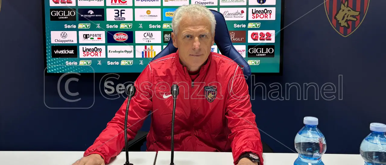 Tortelli: «Due assenze importanti ma il Cosenza domani farà una grande gara»