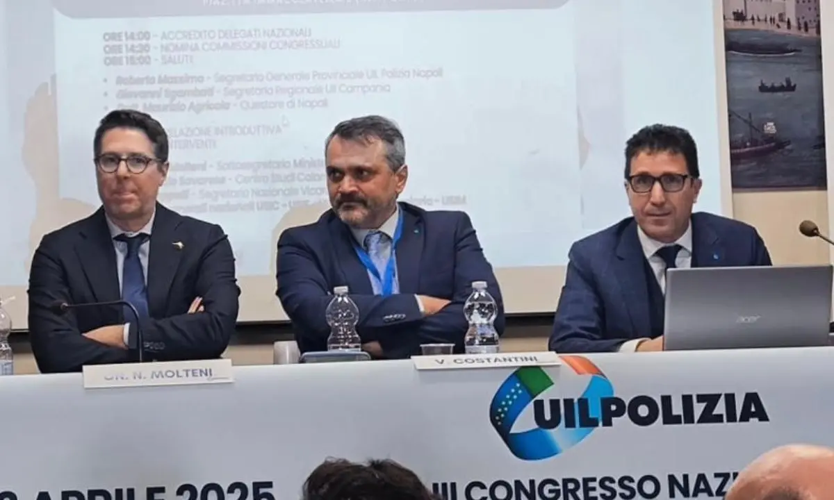 Uil Polizia, il cosentino Vincenzo Rodi eletto presidente nazionale