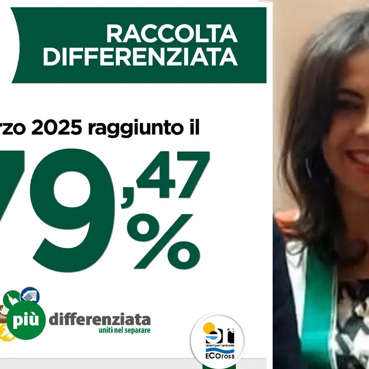 Mendicino, raccolta differenziata da record. Bucarelli: «Completa al 79,47%»