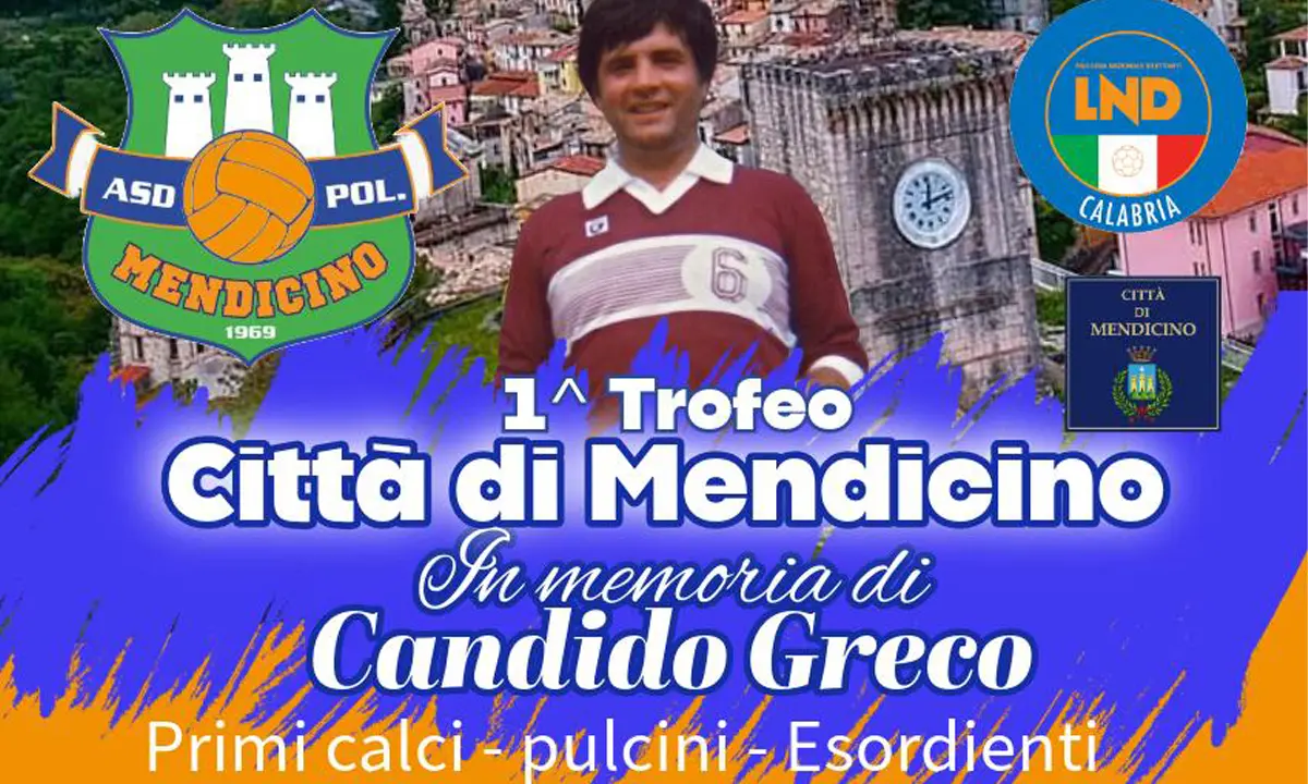 A Mendicino il 1° Trofeo di calcio giovanile: due giorni di sport e passione