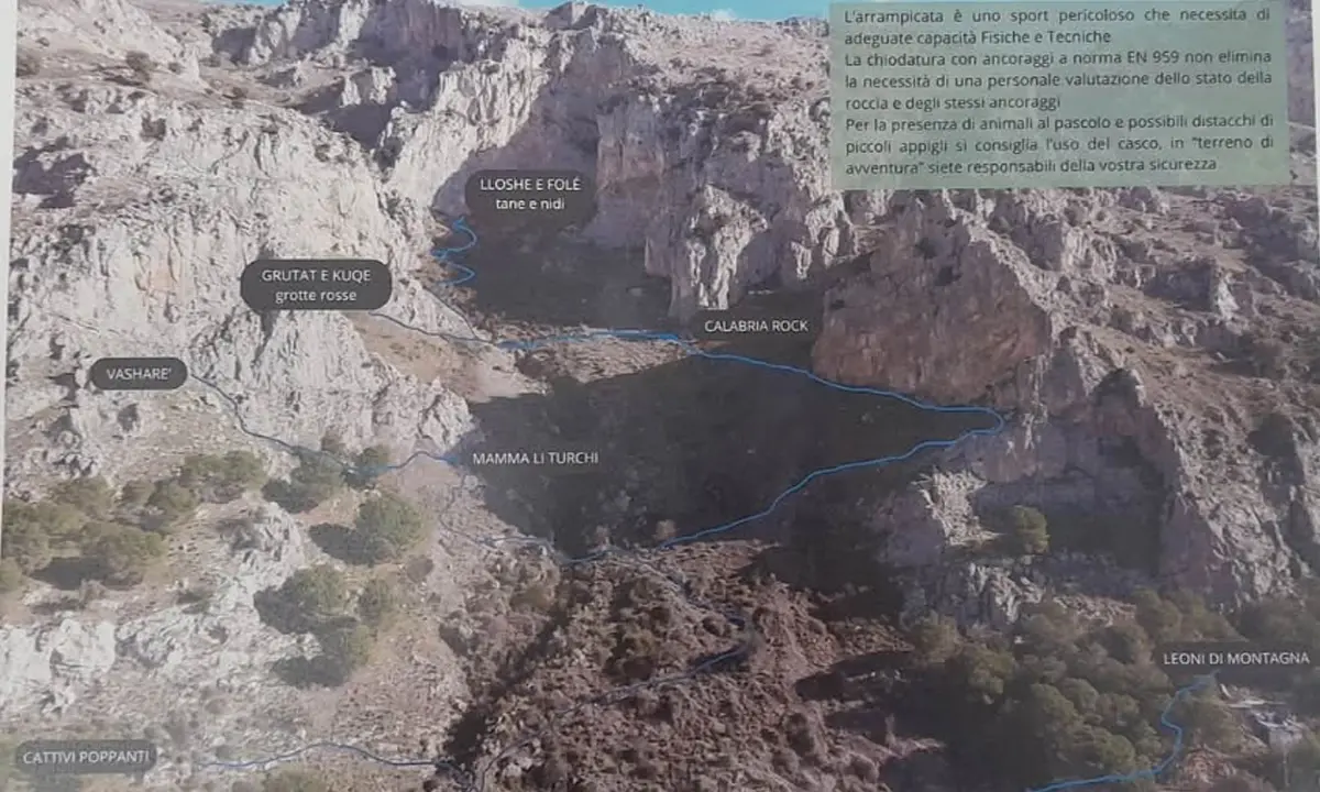 Frascineto inaugura il settore arrampicata “Timpa Crivo”: sport e natura si incontrano