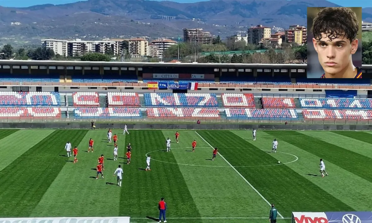 Fort, il terzino spagnolo ieri a San Siro ed un mese fa...a Cosenza