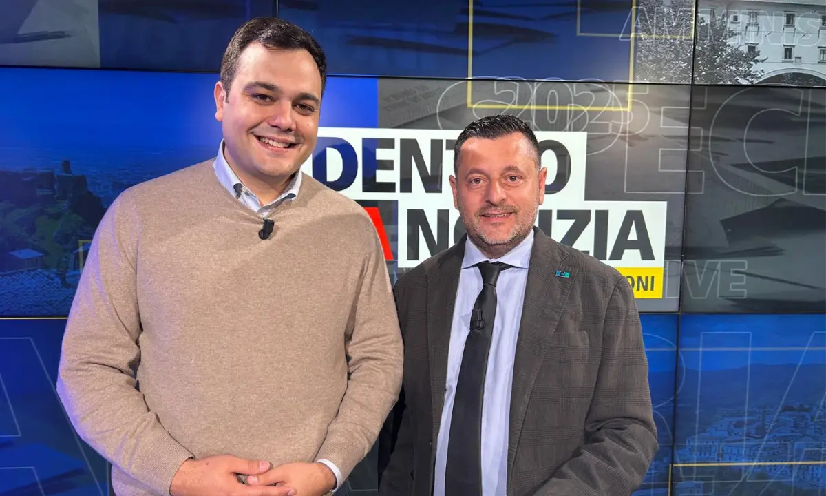 Elezioni a Rende, Giovanni Bilotti a Dentro la Notizia: «Il futuro della città si costruisce con l'ascolto»