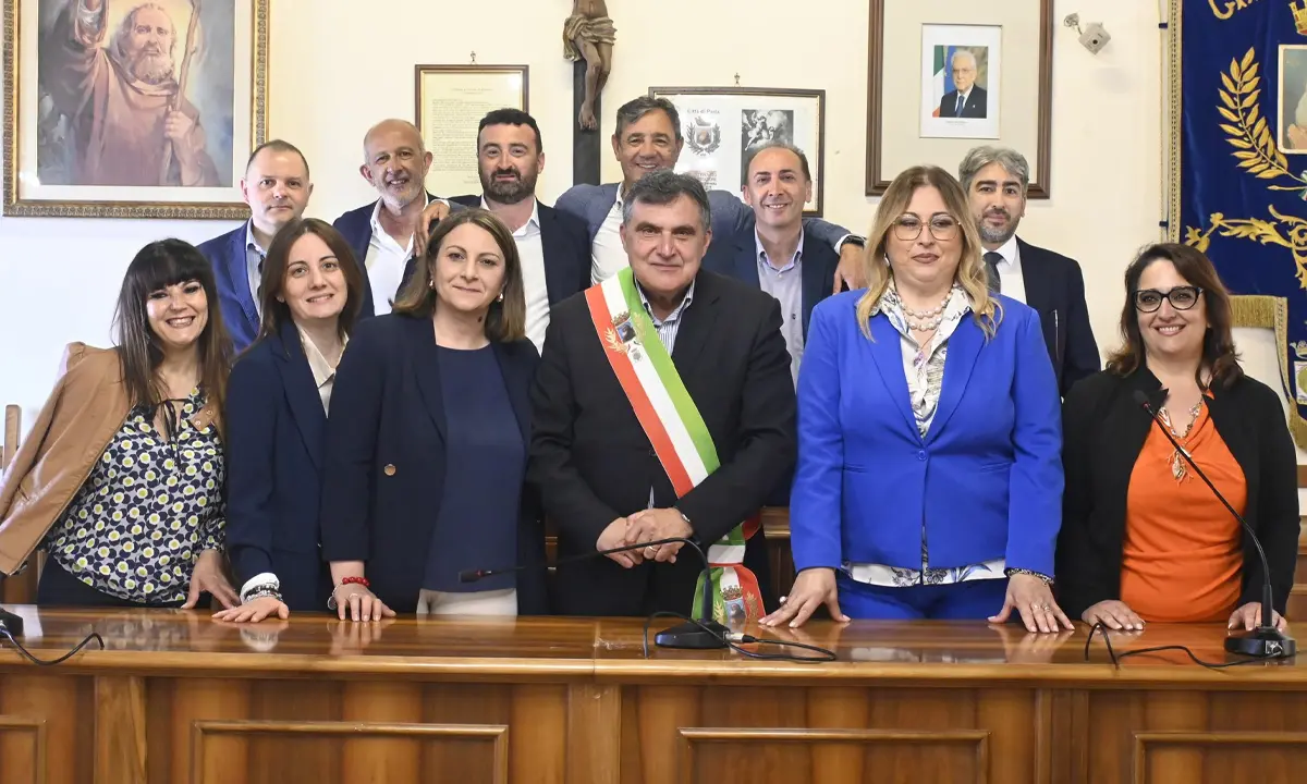 Paola, la nuova giunta di Perrotta. Saragò vicesindaco, Ciodaro sarà presidente del consiglio