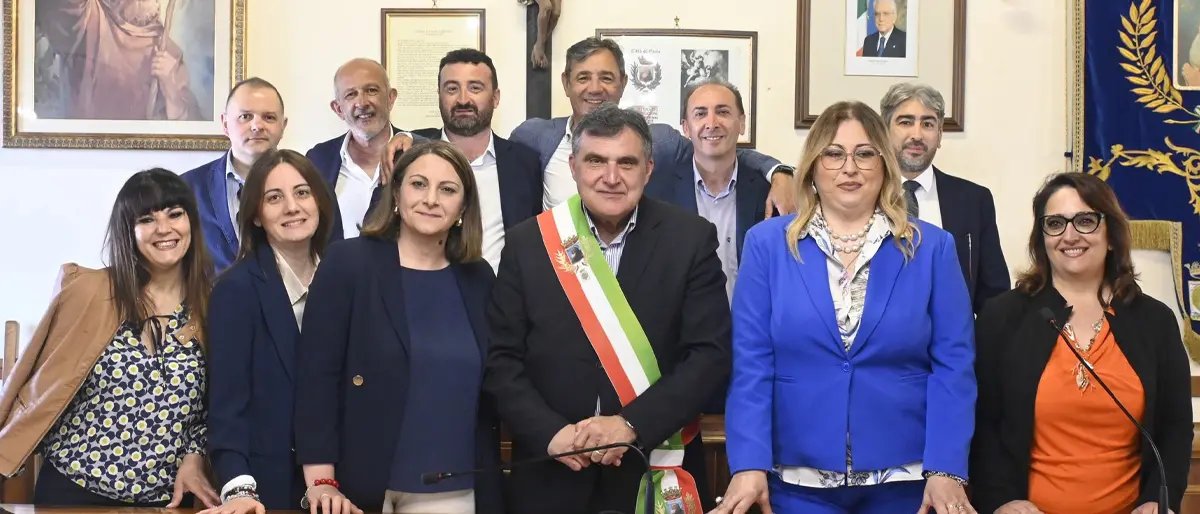 Paola, la nuova giunta di Perrotta. Saragò vicesindaco, Ciodaro sarà presidente del consiglio