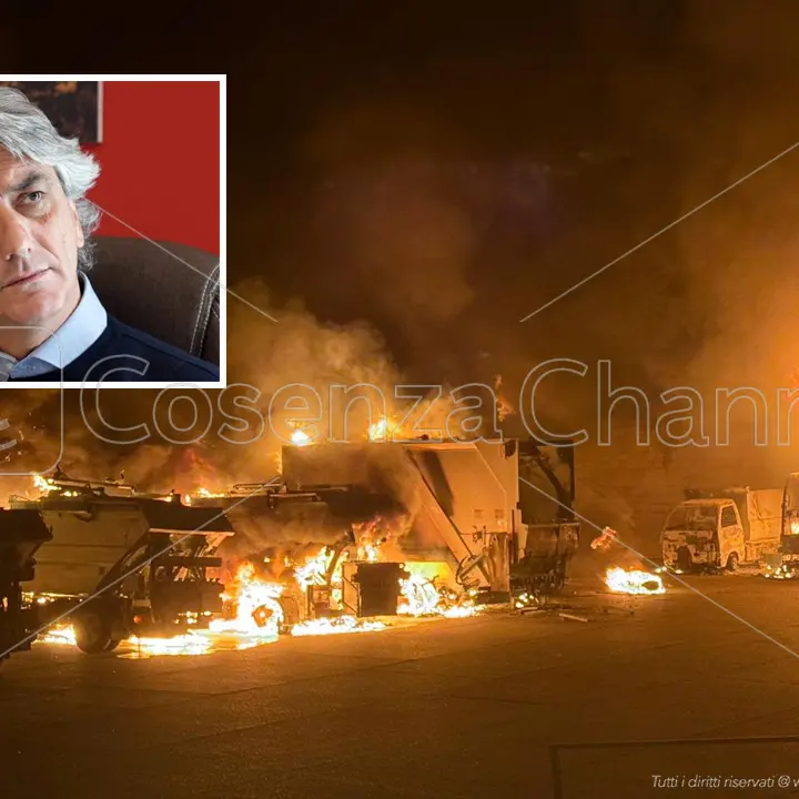 Cetraro, Aieta sull'incendio ai camion di Ecologia Oggi: «Diventi questione nazionale»