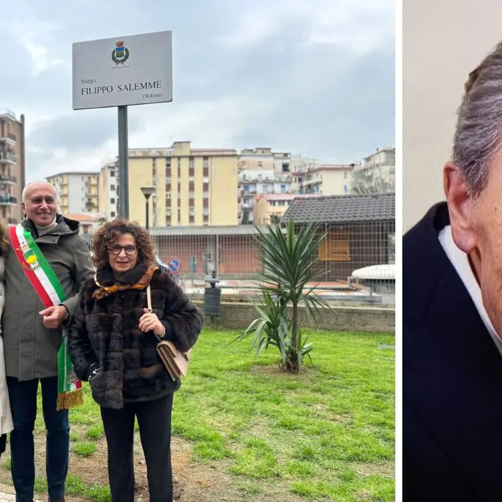Cosenza, intitolato uno slargo allo storico sarto Filippo Salemme