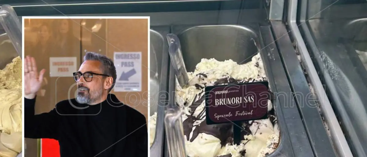 Il gelato \"Brunori\", l'omaggio di Sanremo al cantautore calabrese