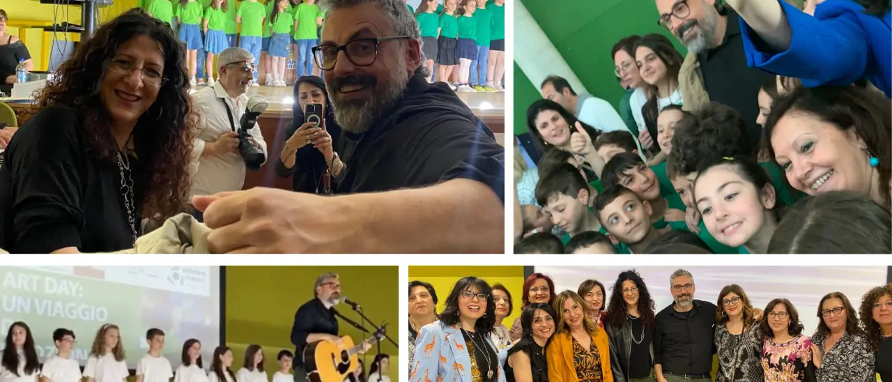 Dario Brunori a Sanremo: il tenero ricordo della scuola Stancati di Rende