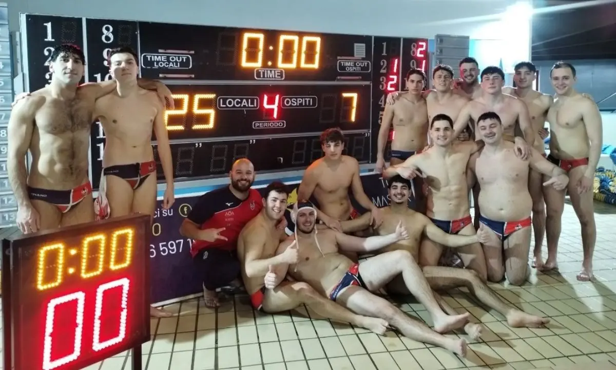 Pallanuoto, vittoria schiacciante della Smile Cosenza contro il Palermo