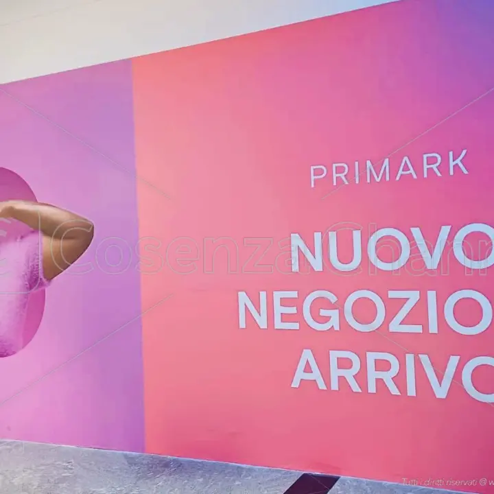 Primark arriva a Cosenza, nuova apertura e posti di lavoro al Metropolis