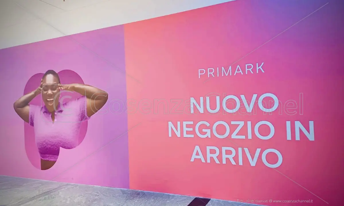 Primark arriva a Cosenza, nuova apertura e posti di lavoro al Metropolis