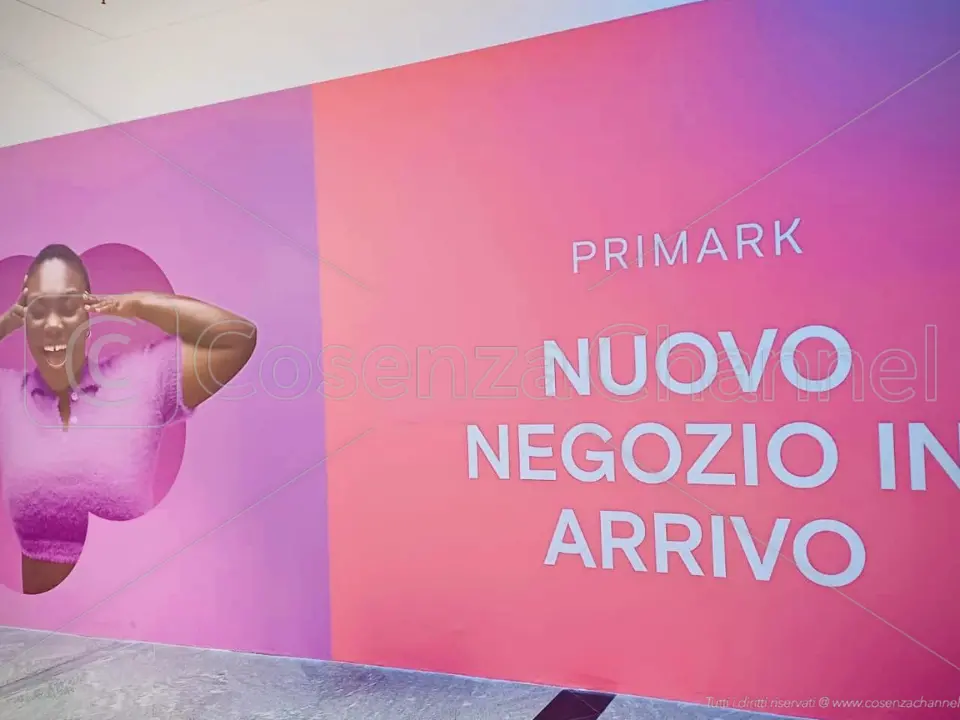 Primark arriva a Cosenza, nuova apertura e posti di lavoro al Metropolis