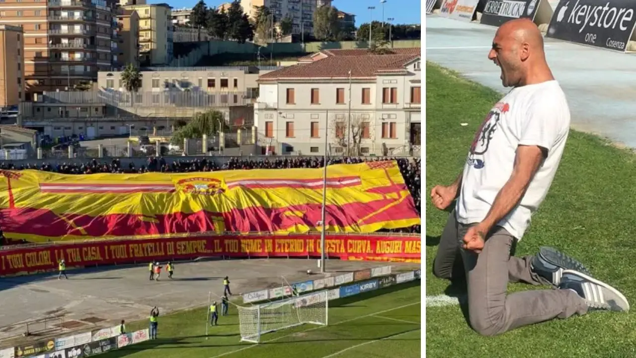 Addio a Salvatore Iaccino, anche la curva “Capraro” di Catanzaro contribuisce alle spese funebri di \"Uccello\"