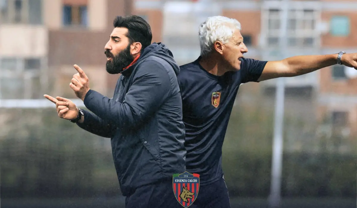 Cosenza Calcio, tandem Tortelli-Belmonte sulla panchina dei Lupi: ora è ufficiale