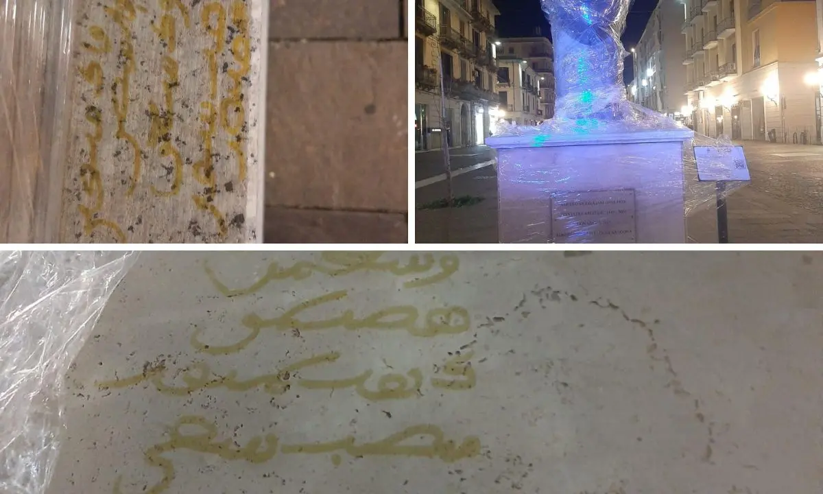 Cosenza, vandalizzate le statue del MAB: individuato il presunto responsabile