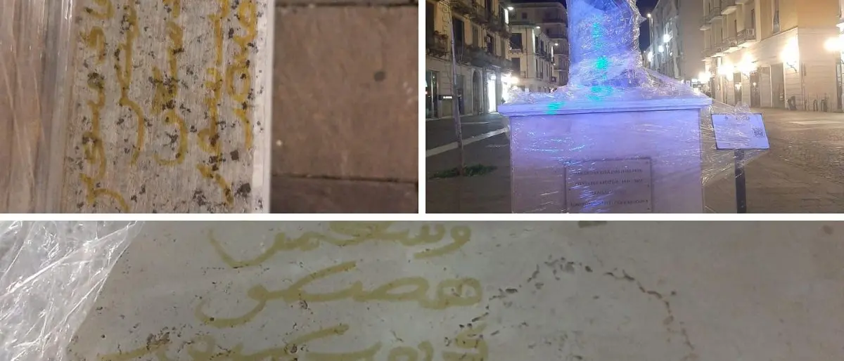 Cosenza, vandalizzate le statue del MAB: individuato il presunto responsabile
